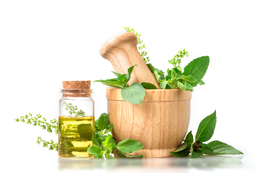 Ayurvedic herbs and oil