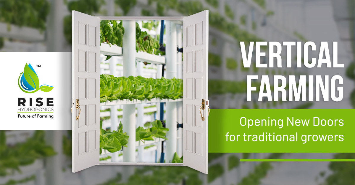 Vertical Farming - Opening new door for Traditional Growers